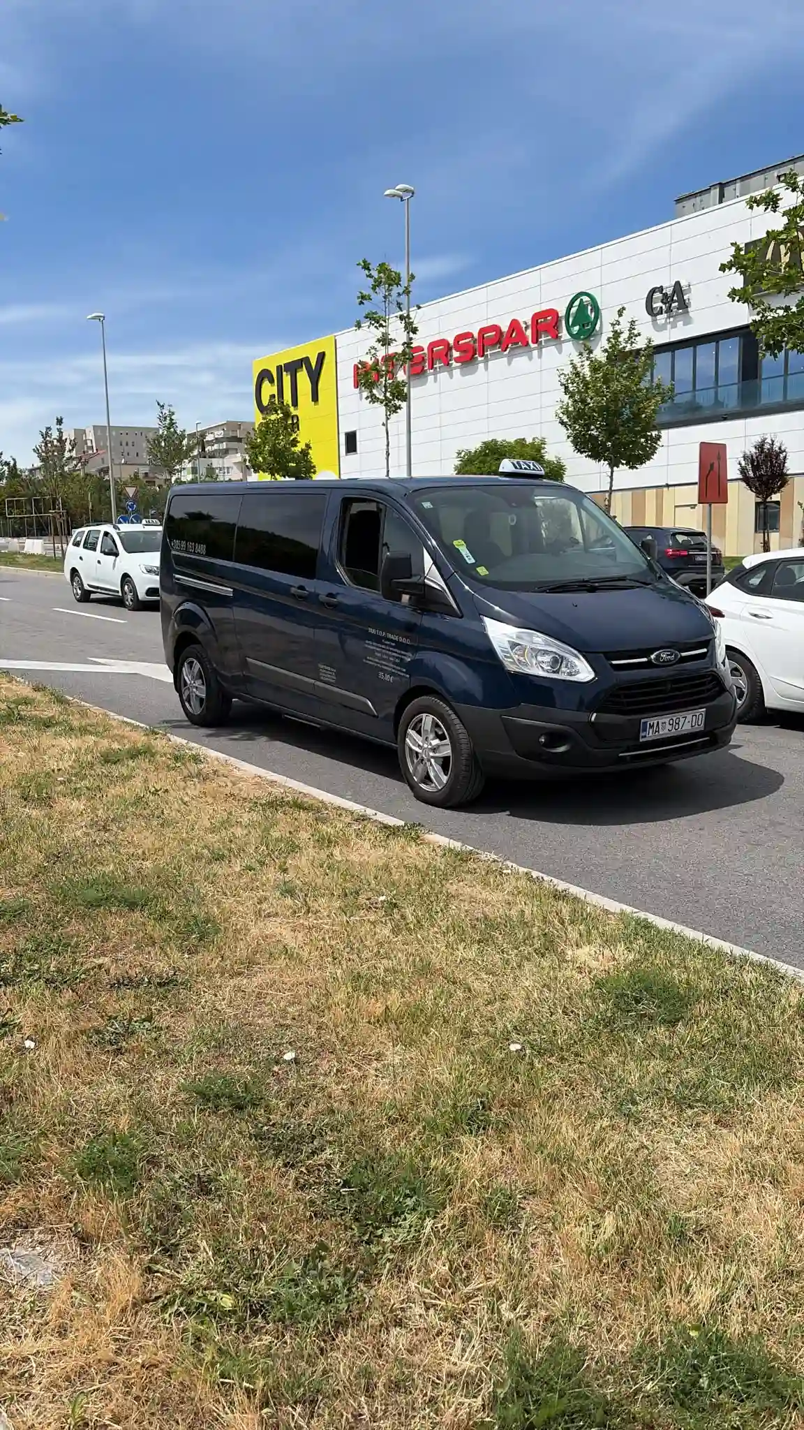 Private transfer vehicle for Split route